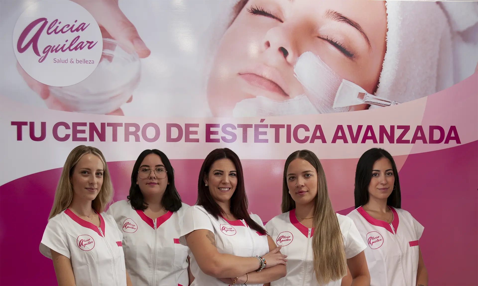 Equipo Completo Alicia Aguilar Salud y Belleza